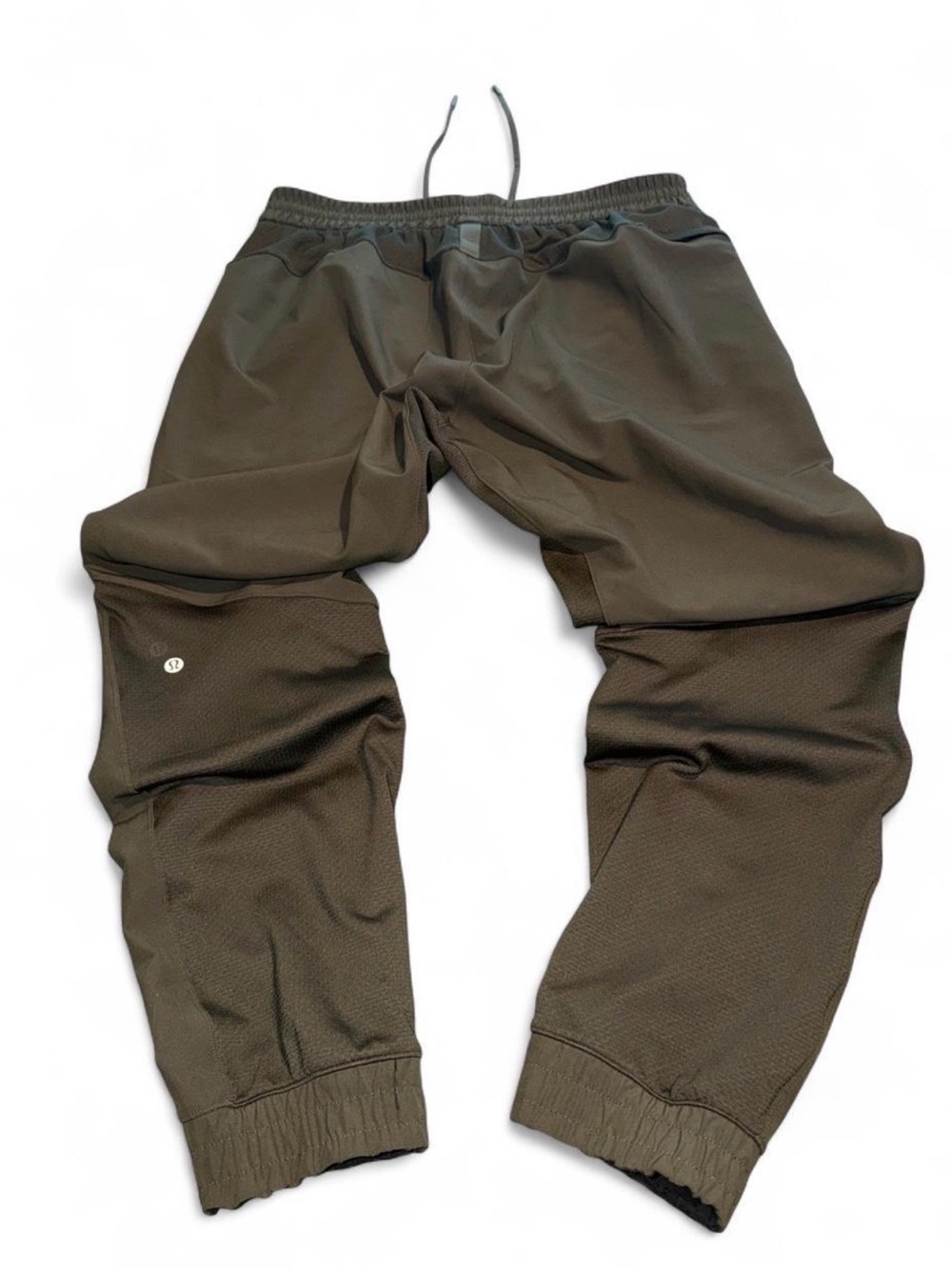lululemon athletica Men's Olive Green Performance Joggers